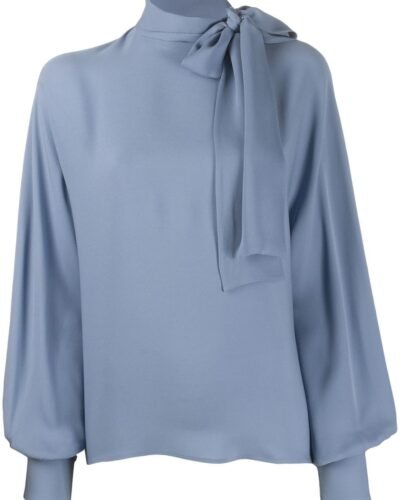 ACCUEIL chemisier en soie végétale