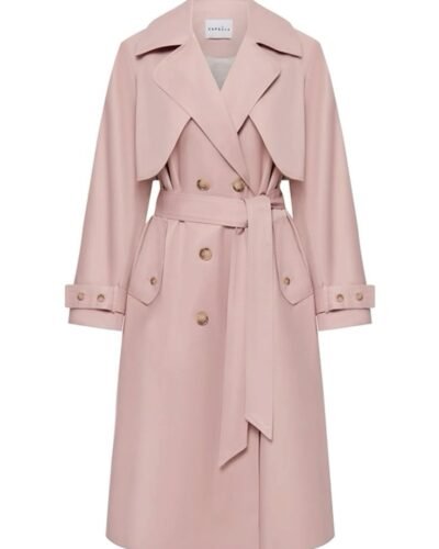 ACCUEIL trench en gabardine de coton bio